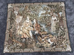 Taysseer Mardini Romeo and Juliet Wall Hanging Tapestry Jacquard Weaving 62×52”