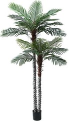 Nafresh 8ft Tall UV Resistant Faux Palm Tree 96in