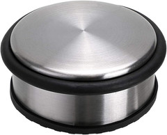Heavy Duty Floor Door Stopper No Drill, Durability Stainless Steel Stops NEW