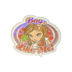 2003 Y2k Girl. ODM Brand Import Collection. vending Machine Sticker