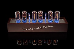 IN-18 NIXIE Tubes Clock Divergence Meter GPS Sync 12/24H FREE Shipping 3-5Days