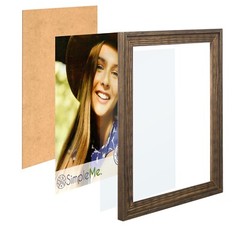 Rustic Solid Wood Picture Frame – Natural Wooden Wall & Tabletop Photo Frames