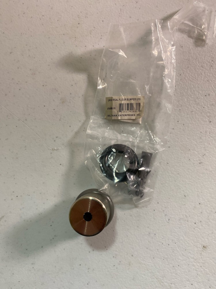 Deltana UFB4505U15 1-1/2 Inch Tall Peg Floor Door Stop – Satin Nickel