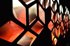 Lighted Large Geometric Abstract Metal Wall Art LED Decor Painting – Brian Jones