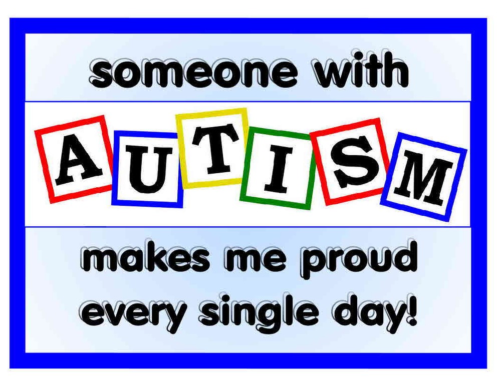 AUTISM AWARENESS MAGNET Someone makes me proud everyday