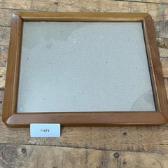 MCM Vtg Rectangular Wooden Picture Frame 8 x 10 in Smooth Finish Free Standing