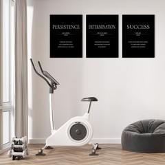 Motivational Wall Decor, Inspirational Office Decor for Men, 12” x 16” Framed…