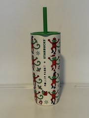 Starbucks X Roller Rabbit Collaboration Full Set Of Five 2025 Holiday Mugs Cups