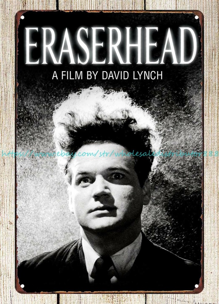interior design styles Eraserhead Movie Poster 1977 metal tin sign