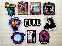 Sticker Pack (10 Vinyl Stickers) 80s Goth Synth Pop Melodic Pop Punk Rock Band