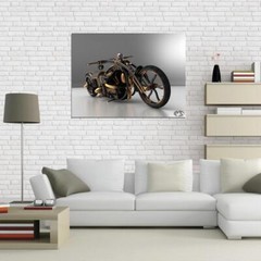 V5201 Motorcycle Chopper Decor WALL POSTER PRINT
