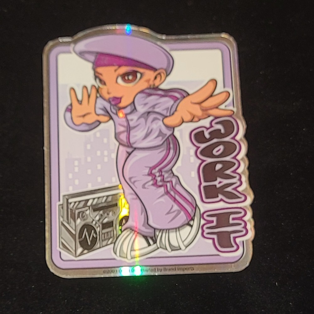 2003 Y2k Girl. ODM Brand Import Collection. vending Machine Sticker