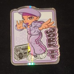 2003 Y2k Girl. ODM Brand Import Collection. vending Machine Sticker