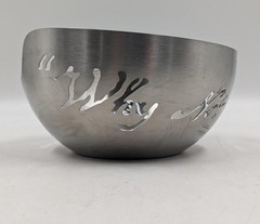 Steve Jacobson «Why Not Us?» Stainless Steel Bowl Steelforme 18/8