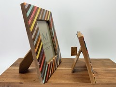 2 Matr Boomie Ethically sourced Bone Inlay Photo Frames Multi Colors 4×6 3×3