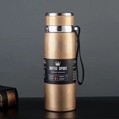 1L Vacuum Insulated Water Bottle – Stainless Steel Thermos for Water, Tea & Coff