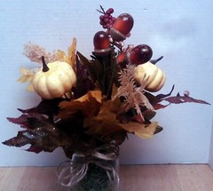 Old Fashioned Mixed Fall Arrangement