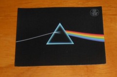 Pink Floyd Sticker (rectangle) 3×2.5 The Dark Side of the Moon (prism)