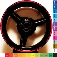 CUSTOM MOTORCYCLE RIM STRIPE WHEEL DECAL TAPE KAWASAKI NINJA ZX6R ZX7R ZX9R ZX6
