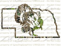 Camouflage Camo Nebraska Turkey Hunter Hunting Vinyl Decal Sticker Gobbler Jake