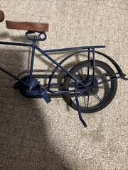 Bicycle Wood Metal Handcrafted Tabletop Display Fun Collectible