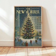 The New Yorker Christmas Tree December 28 1987 Poster