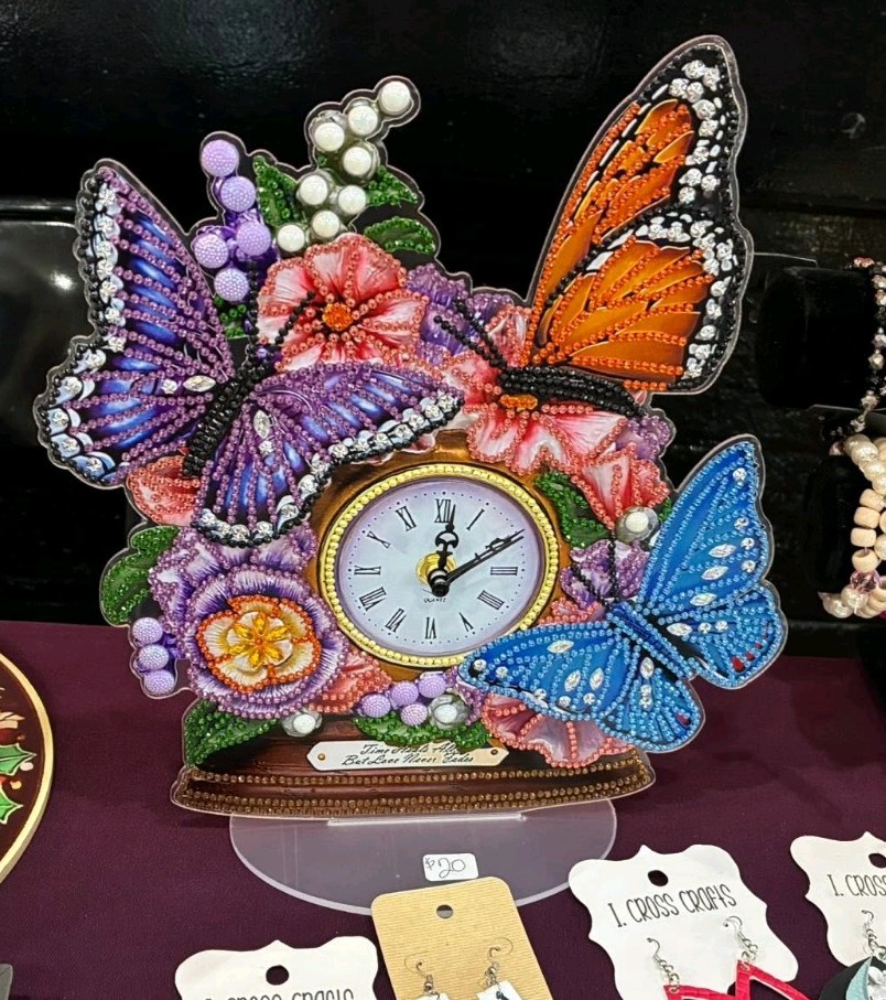 Diamond Art Clock