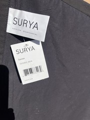 NWT Surya Savion Woven Black & White Hanging Wall Hanging Art Geometric 24″x36″