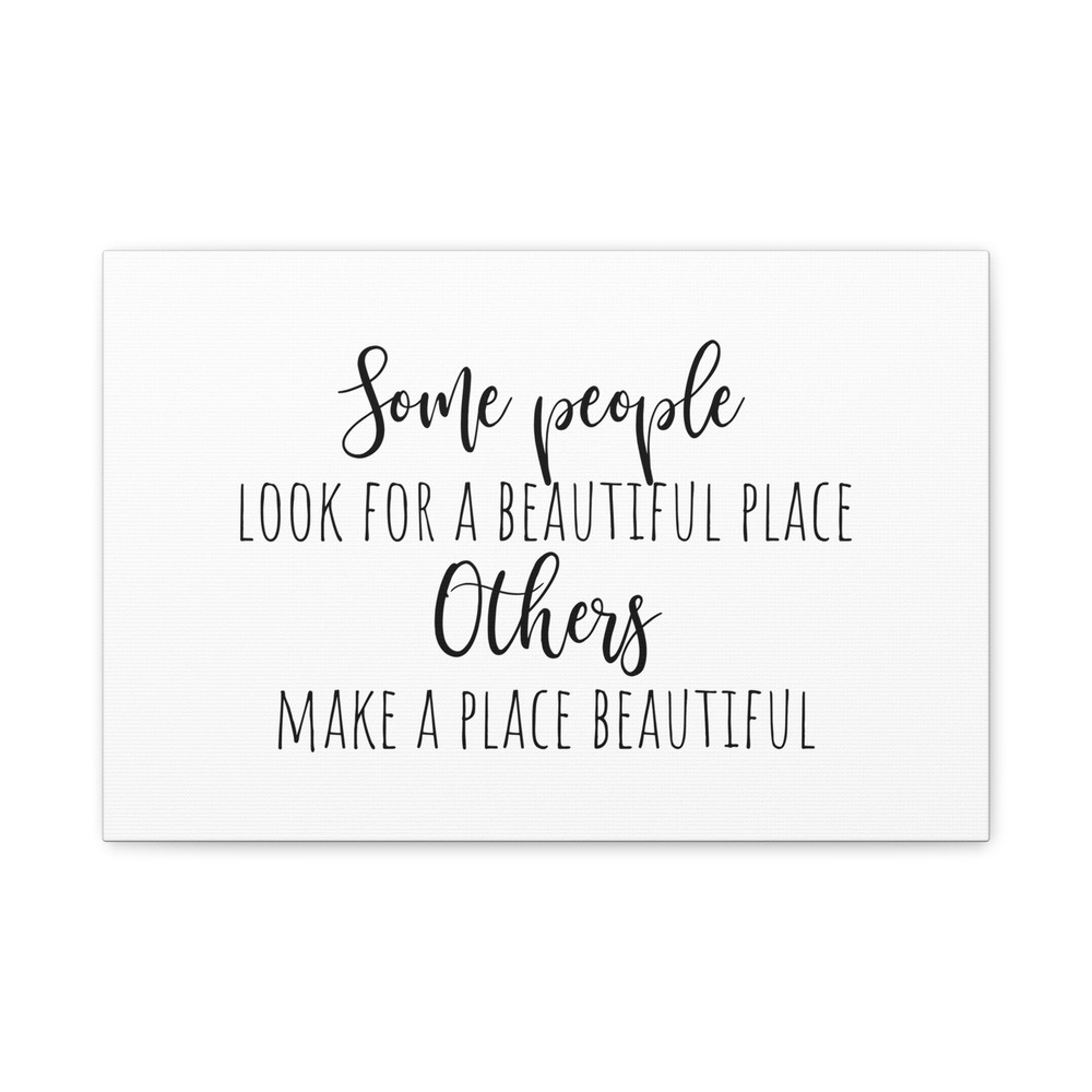 Inspirational Wall Art Canvas, Home Decor, Gift for New Home, Motivational