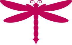 Dragonfly Vinyl Art Decal Sticker Car Truck RV Door Window Wall Laptop Tablet