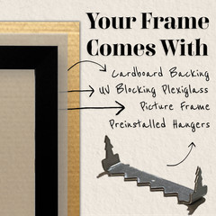 US ART Frames .75″ Cherry Maroon Solid Poplar Wood Picture Poster Frames, S-A