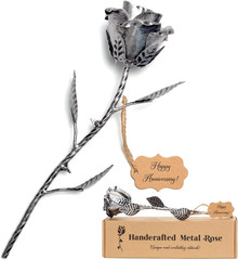 Iron Gifts for 6th Anniversary Metal Rose Iron 6 Year Wedding Anniversary for He