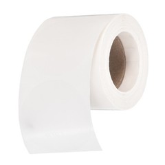 200pcs Round Thermal Label 1.5×1.5″ Self-Adhesive Thermal Stickers Clear