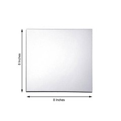 36 pcs 8″ Square MIRRORS Wedding Party Reception CENTERPIECES Wholesale Supplies
