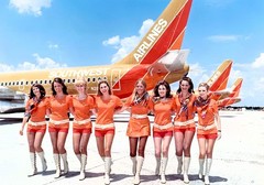 Southwest Airlines’ Stewardesses in 1971 POSTER 24 X 18 Inches Vintage Wall Art!