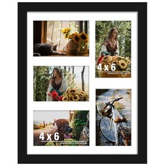 11×14 Collage Picture Frame, 4×6 Collage Picture Frame, Displays Five 4×6 inch