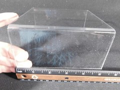 Display Stand Riser Type Short Clear Lucite Large Size