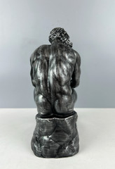 Boxer at Rest Sculpture, 25cm/9.8″, Roman Statue, Greek Statue, Statue Decor