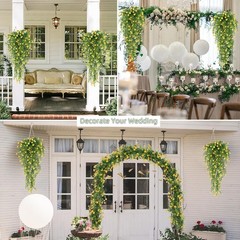Parties Weddings Artificial Eucalyptus Plants Easy Care Greenery Solution