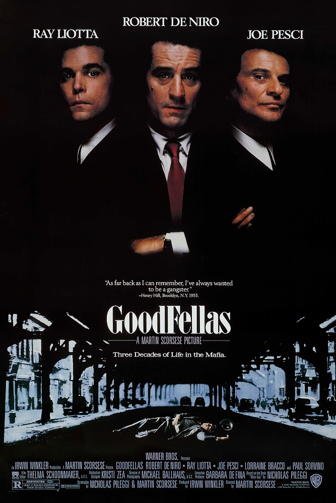 Goodfellas – Movie Poster (Regular Style) (Size: 24″ X 36″)