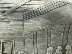 Wendell August Last Supper 12×6 Inches Handmade