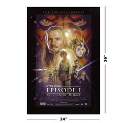 STAR WARS: EPISODE I-VI – 6 PIECE MOVIE POSTER SET (REGULARS 1) (24 X 36″ EACH)