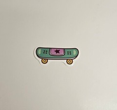Cartoon Skateboard Sticker / Miscellaneous Decal