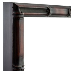 Craig Frames Vintage Bamboo, 0.75″ Brushed Mahogany, Wood Core Picture Frame