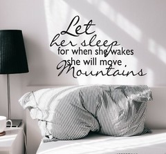 Wall Decal Love Bedroom Motivational Interior Vinyl Decor Black gz541