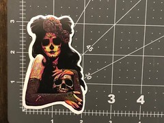 Highly Tattooed Laptop/Skateboard/ Guitar/ Decals/Stickers – Your Choice!