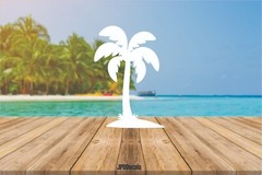 Vinyl Decal Palm Tree Style #4 Transfer Sticker Premium Quality Outdoor Vinyl