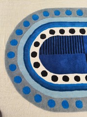 Irregular Shape Rugs Handmade 100% Woolen Hand Tufted For Home Decoration