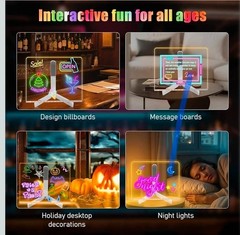 🎨 8” LED Lighted Message Board (NEW)