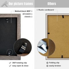 12×12 White Picture Frame 8×8 Mat Plexiglass Gallery Wall Frame 30×30 cm Prints